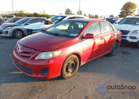 2011 Toyota Corolla Le from USA, damaged, VIN 2T1BU4EE0BC751875